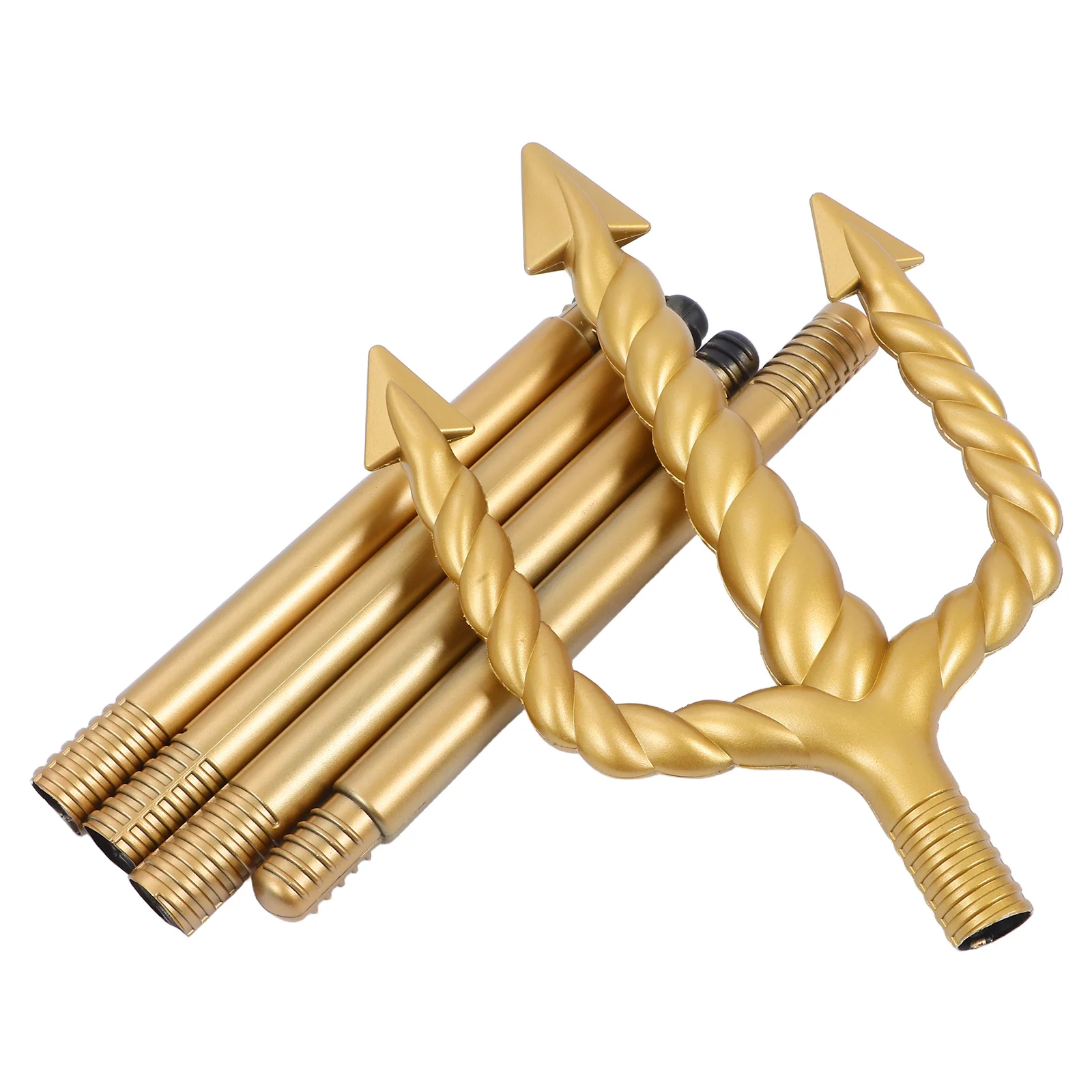 

Trident Safe Rounded Tips Easy Assembly Costume Accessory Halloween Party Cosplay Decorative Prop