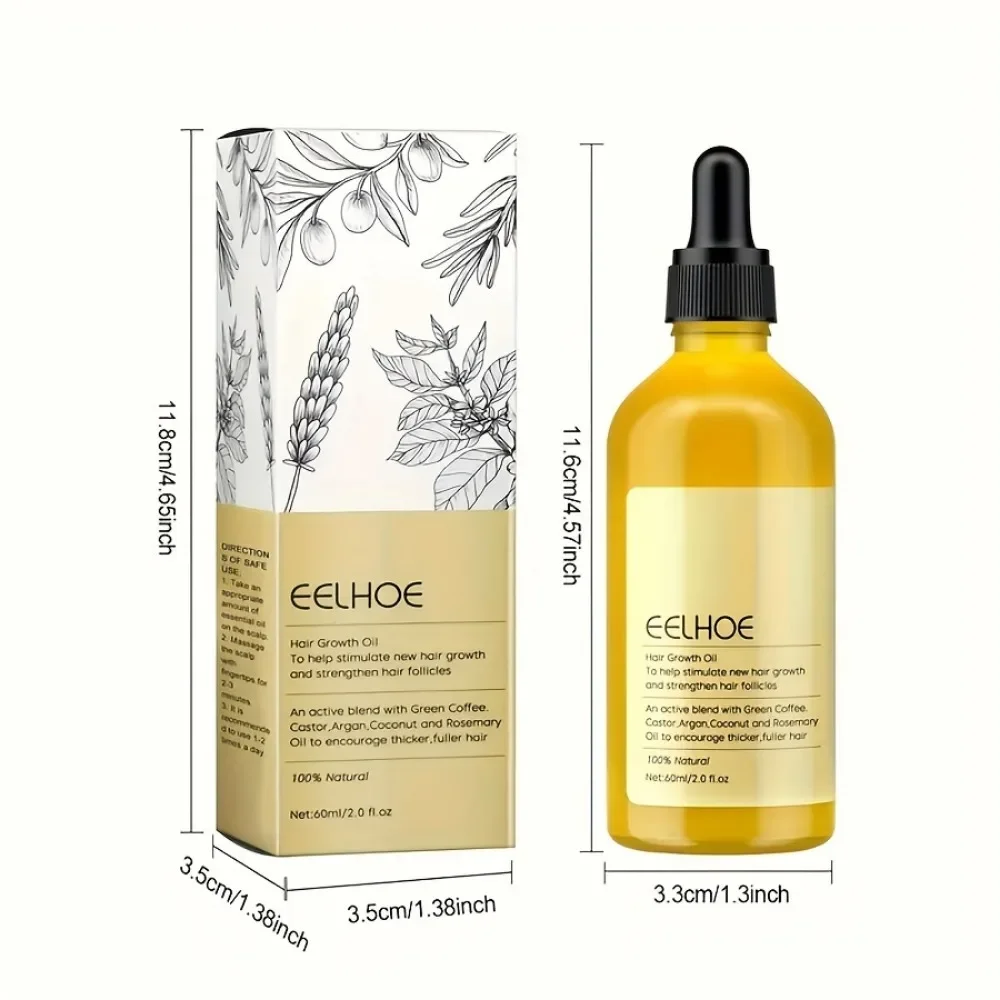 Rosemary Dense Hair Essential Oil Veganic Lavender Repair Hairs Damage Prevent Hair Loss Smooth Hairs Nourish Hair Care Oil 60ml image 6