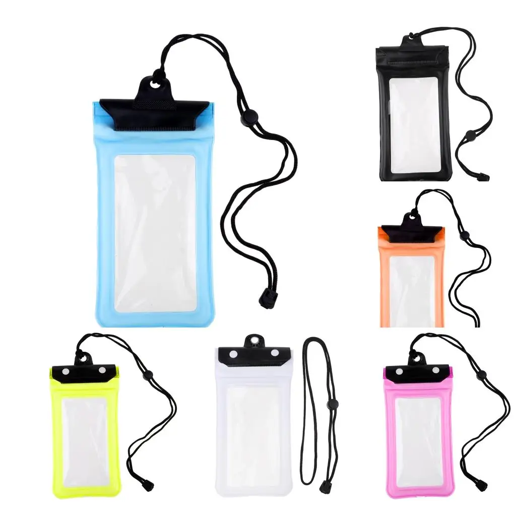 Dry Bag Three Zippers Waterproof Phone Pouch Gasbag Design Storage Bag for Boating Fishing Snorkeling