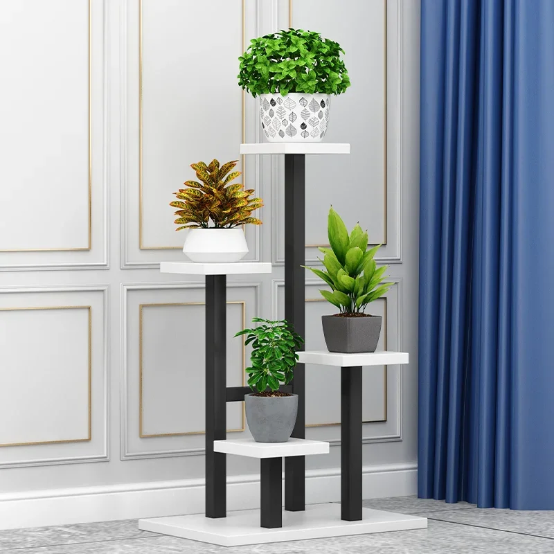 Metal planta interior prateleiras, Nordic Pedastle, regando planta Stand, suporte moderno