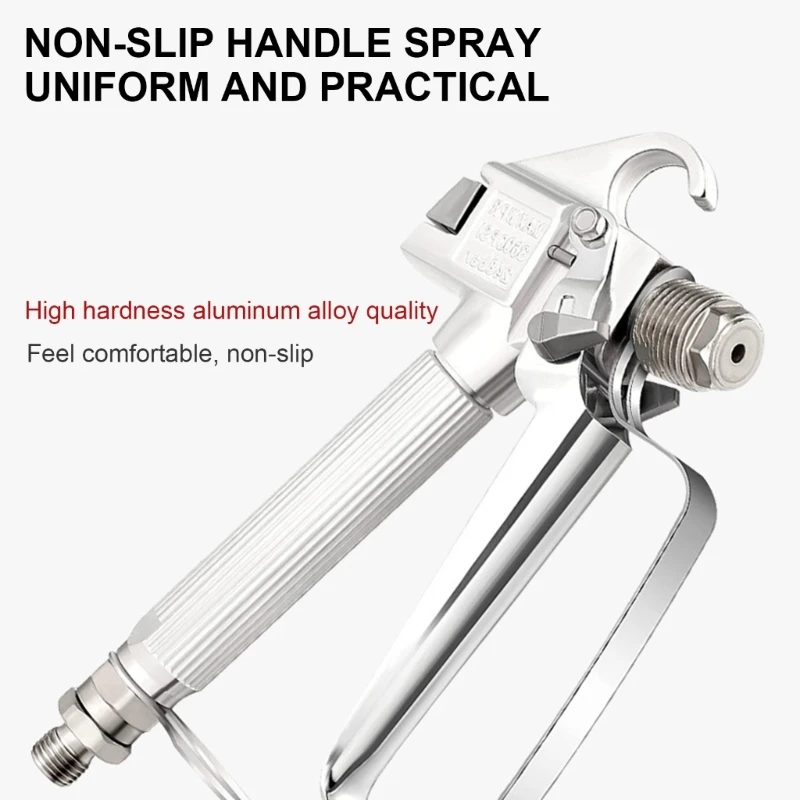 Airless Paint Sprayer Guns High Pressure 3600PSI with 515 Reversible Nozzle Tip for Exterior Paint/Primer with Dropship