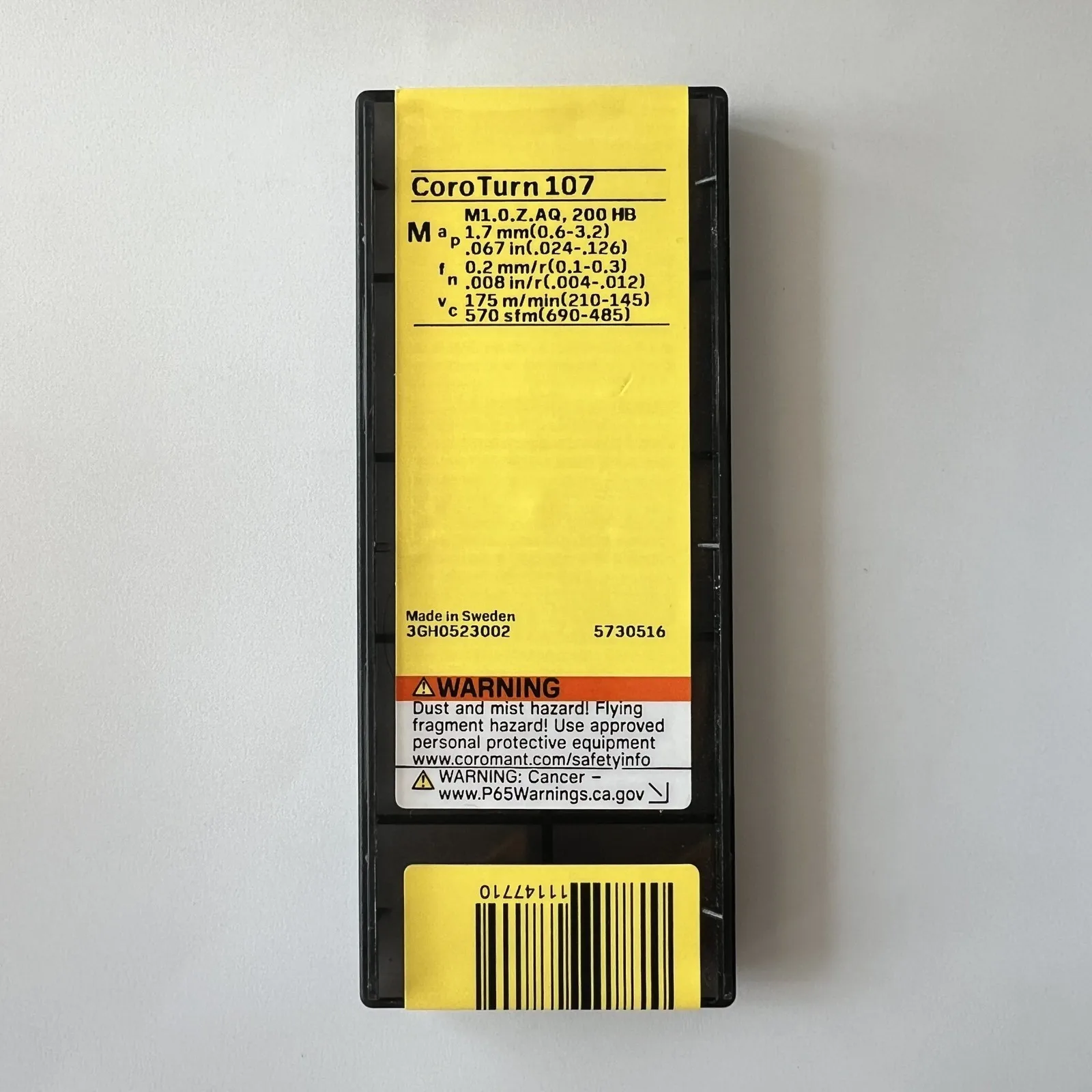 

SANDVIK / DCMT11T308-MM 2035 / Original Swedish hard alloy blade 10 Pcs