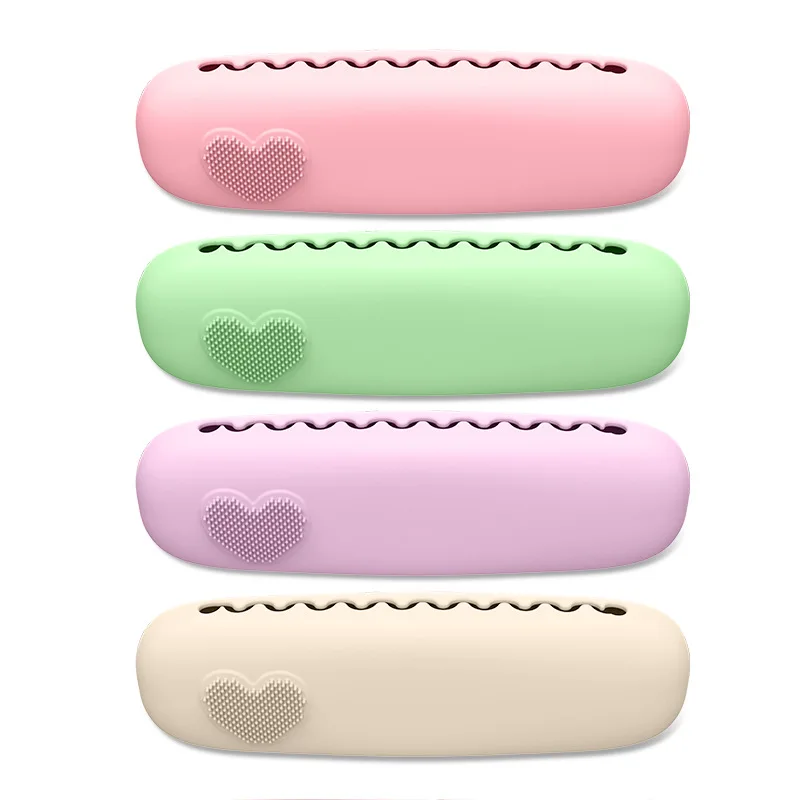 Beauty Egg Storage Bag Silicone Storage Beauty Bag Dust proof Storage Bag Portable Travel Makeup Bag Makeup Brush Tool