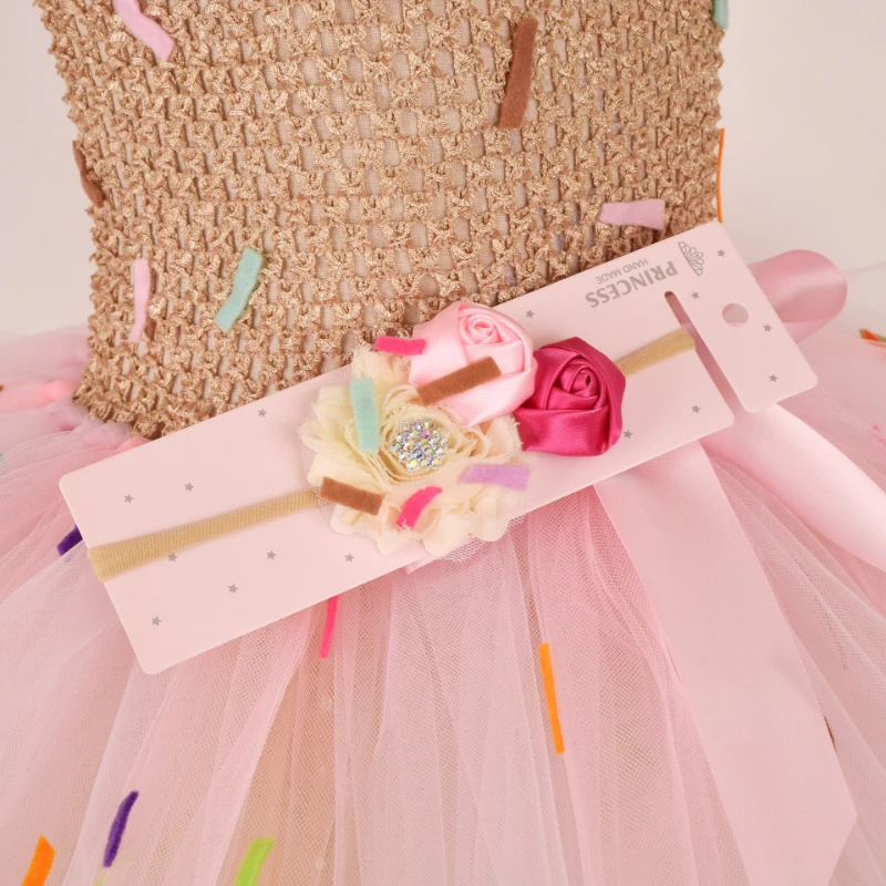 Halloween Girls' Costume European & American Style Children's Tulle Candy Kingdom Puffy Skirt Stage Birthday Party Outfit Set