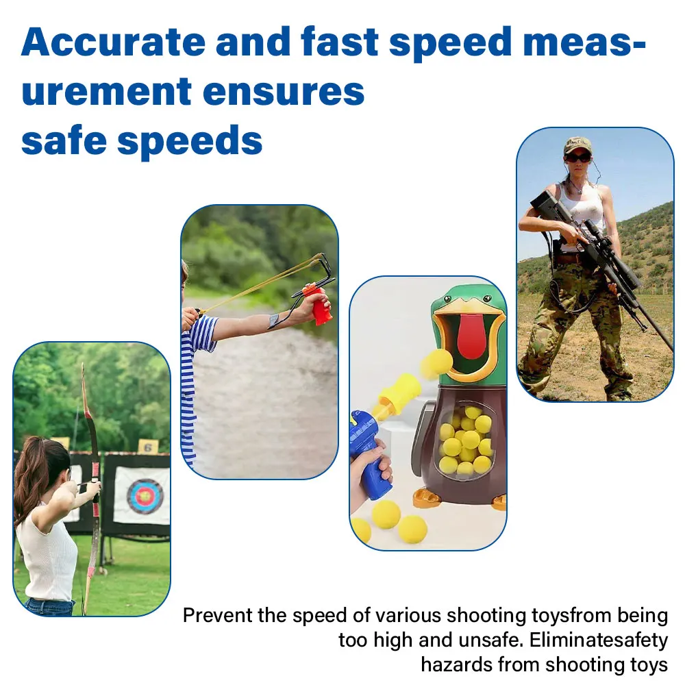 Advanced Shooting Chronograph with Velocity and Energy Measurement - Professional Grade Ballistic Testing for Outdoor Sports - view 2