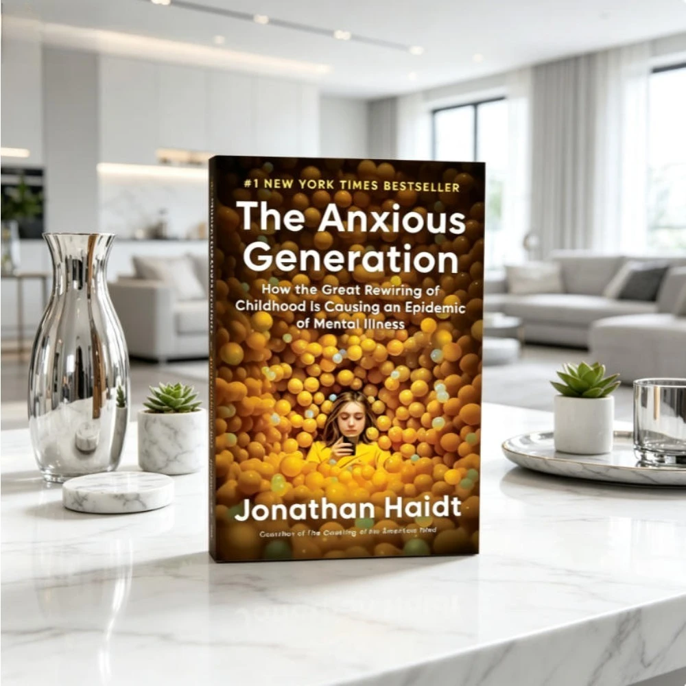 2026 The Anxious Generation Books for Teen Mental Health Data-Driven Strategies for Parents Educators by Social Psychologist