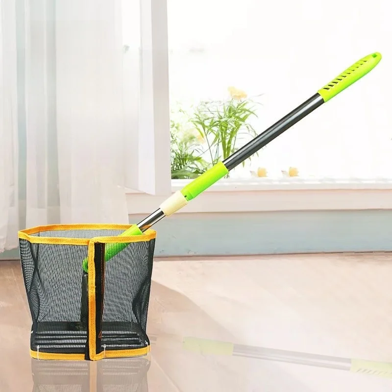 Portable Retractable  Pong Ball Picker up with Adjustable Angle Collection Net Basket Extendable Ball Getter Sports Fitness