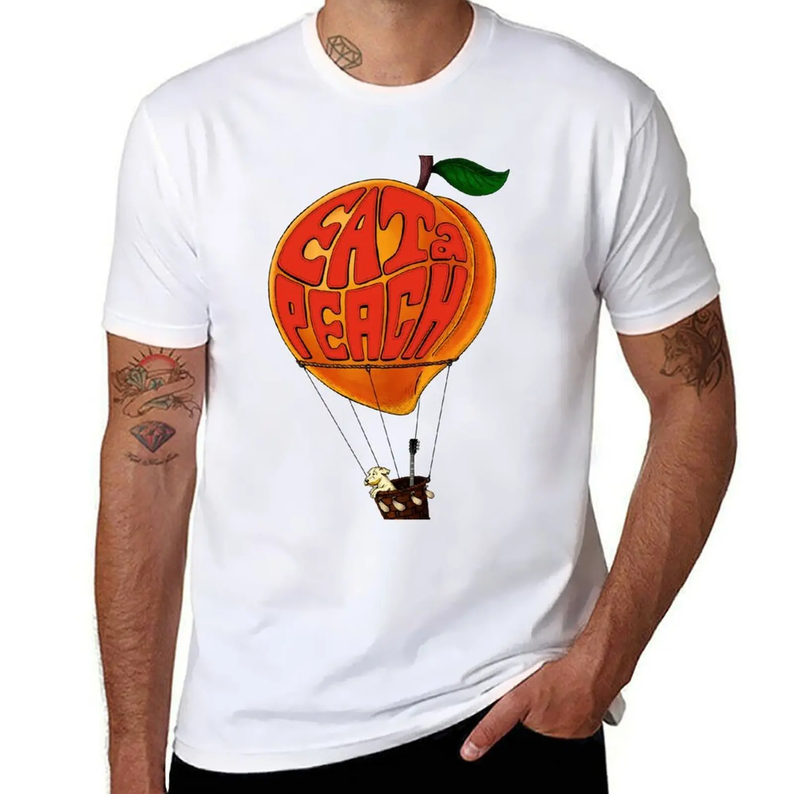 

Eat a Peach T-Shirt t shirt man casual t shirts for man graphic vintage T-Shirt