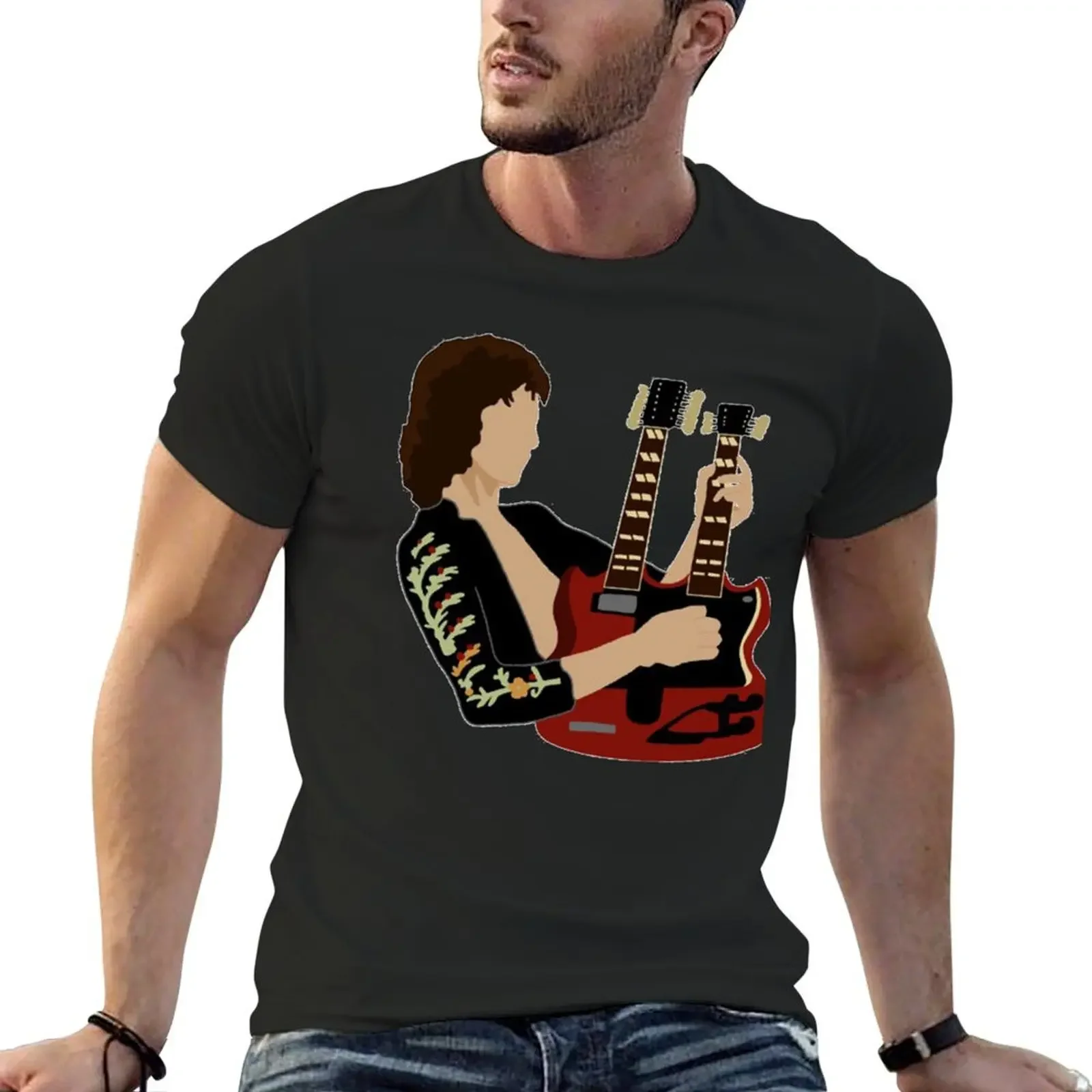

Jimmy Page T-Shirt custom shirt summer tops plus size men clothing