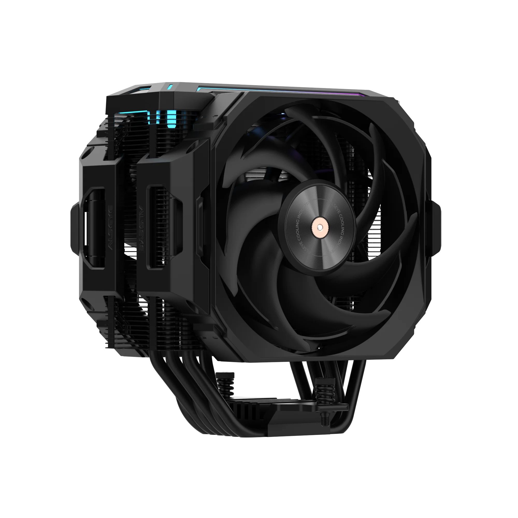 ALSEYE W600 Air-cooled radiator Single-tower 6-tube computer CPU radiator Supports 115X/1700/1851/AM5/AM4