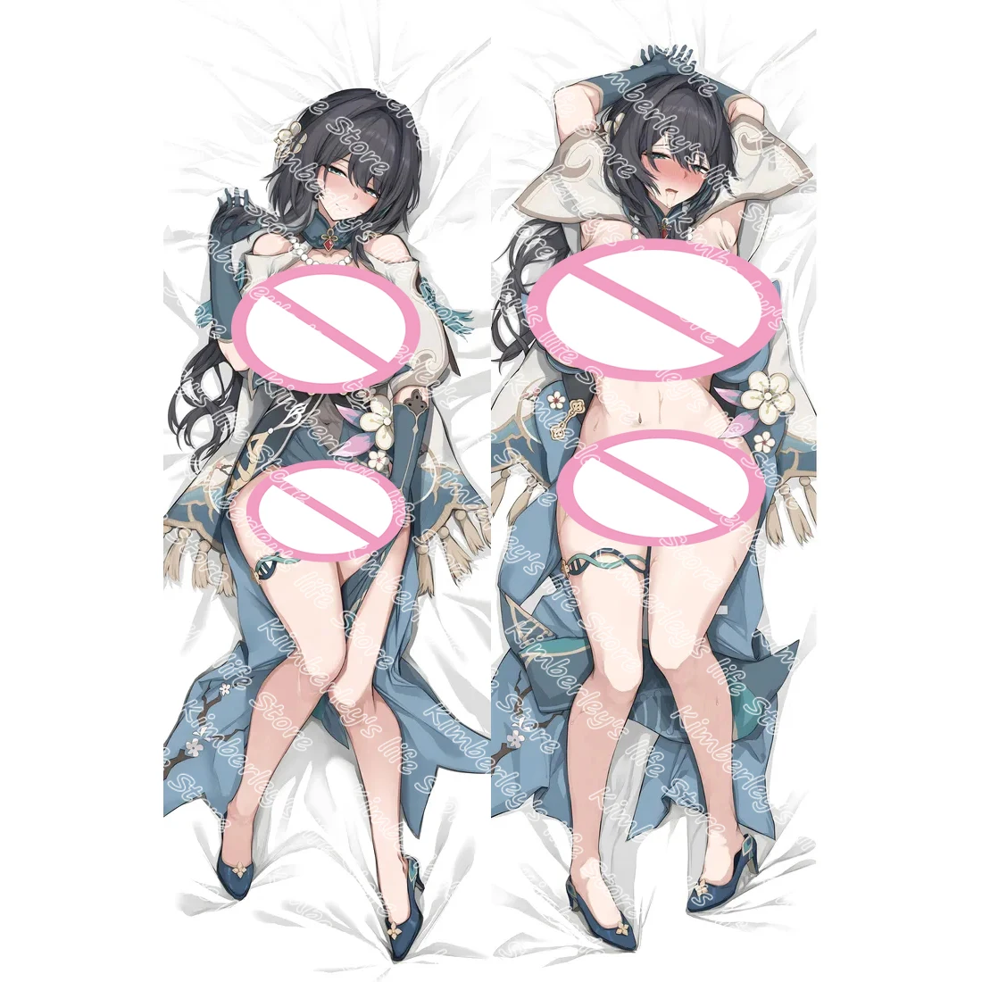 

Honkai star Rail Ruan Mei Dakimakura 2WAY Hugging Body Pillow Case Anime Pillow Cushion Cover Xmas Gifts
