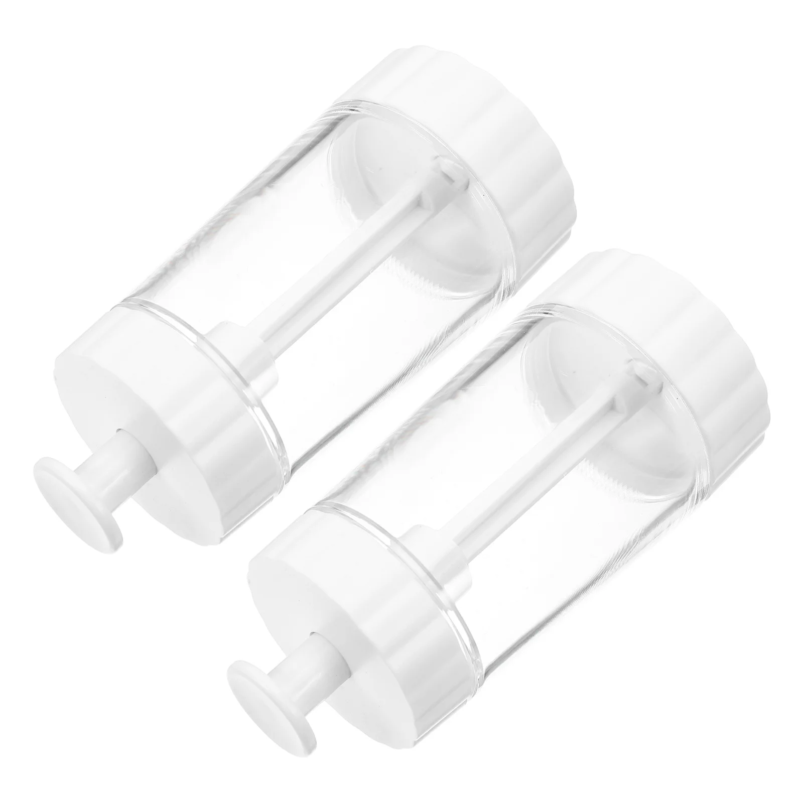 

2Pcs Measuring Salt Pepper Shaker Set Precise Quantitative Seasoning Bottle Transparent Kitchen Spice Dispenser Sugar Pot