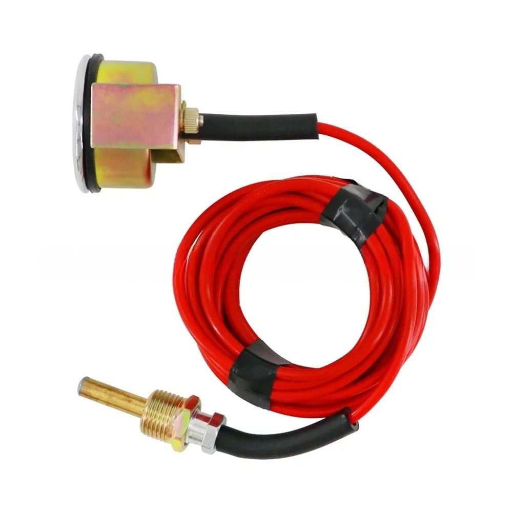 7M7865 Mechanical Water Temperature Gauge 52mm Iron Housing for Caterpillar 3508 3512 3516 Engine Monitoring 12V 24V