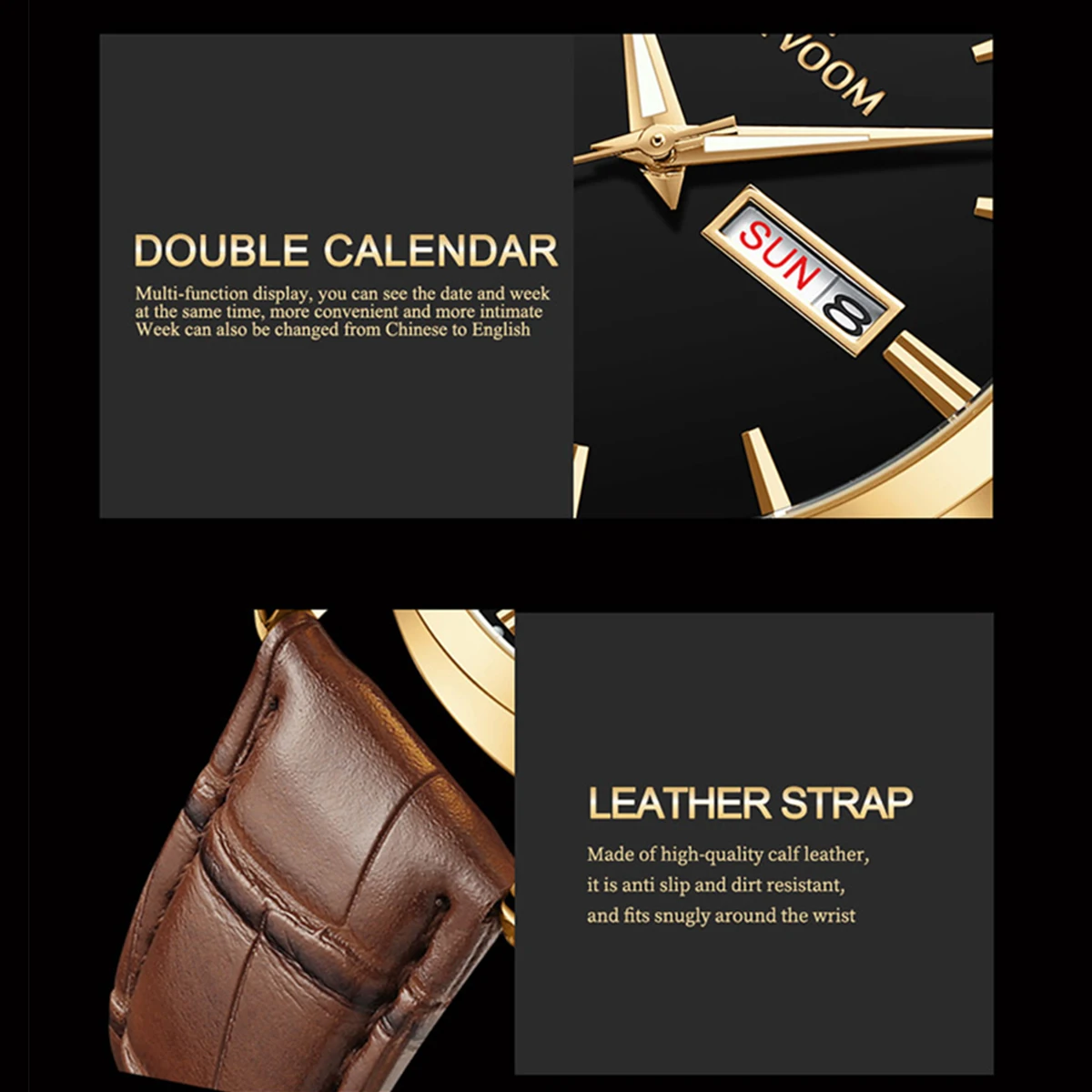 ساعات نسائية موضة 29 ملم ساعة كلاسيكية صغيرة فاخرة من الجلد الذهبي حركة كوارتز على الطراز البوهيمي ساعة عمل كاجوال للنساء