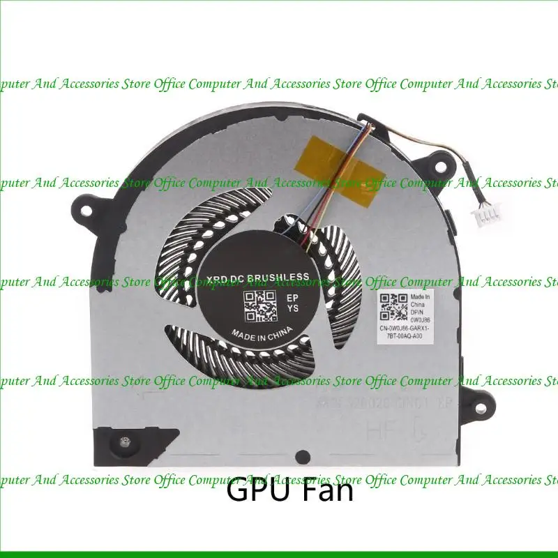 U55C CPU Fan GPU Radiator Fan Radiator para Y540-17 Y540-17IRG Notebook