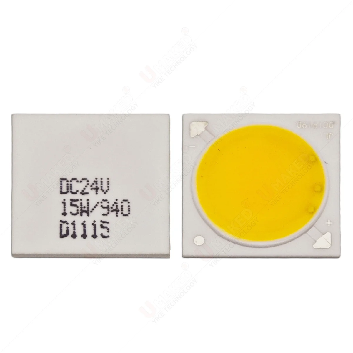 10pcs 24V DC 1919 12/15/20W led COB Chips Warm white/ White spotlight Source Ra 90 led COB Beads For bulb Downlight track lamp