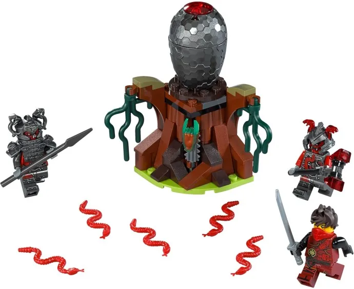 101pcs The Vermillion Attack Egg Kai Rivett Slackjaw 10578 DIY Building Blocks 70621 Children Sets Compatible with Model 06047