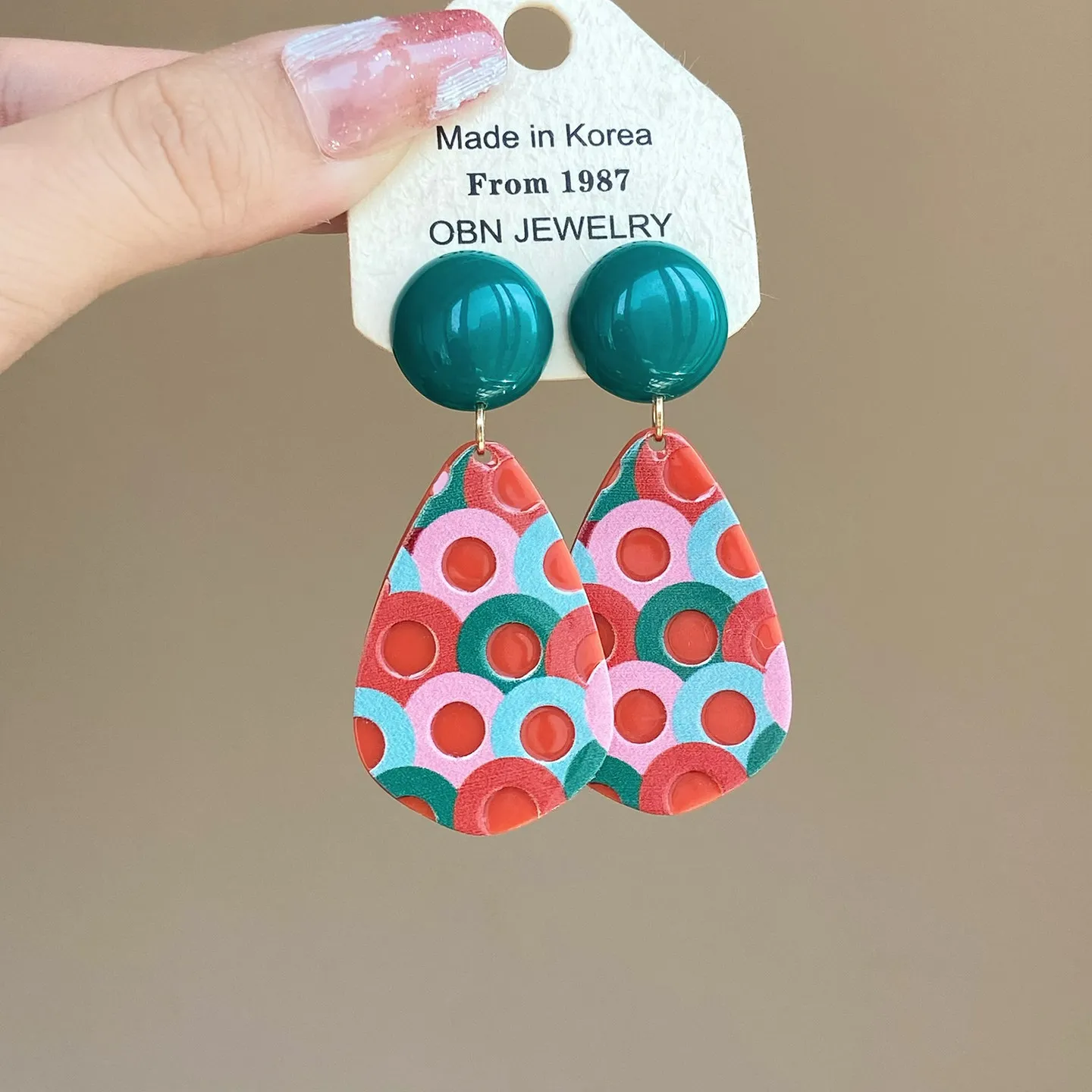 Clip Earrings Vacation Resort Oversized Premium Lightweight Pierceless Summer Daily Party Flattering Elegant Comfortable Women