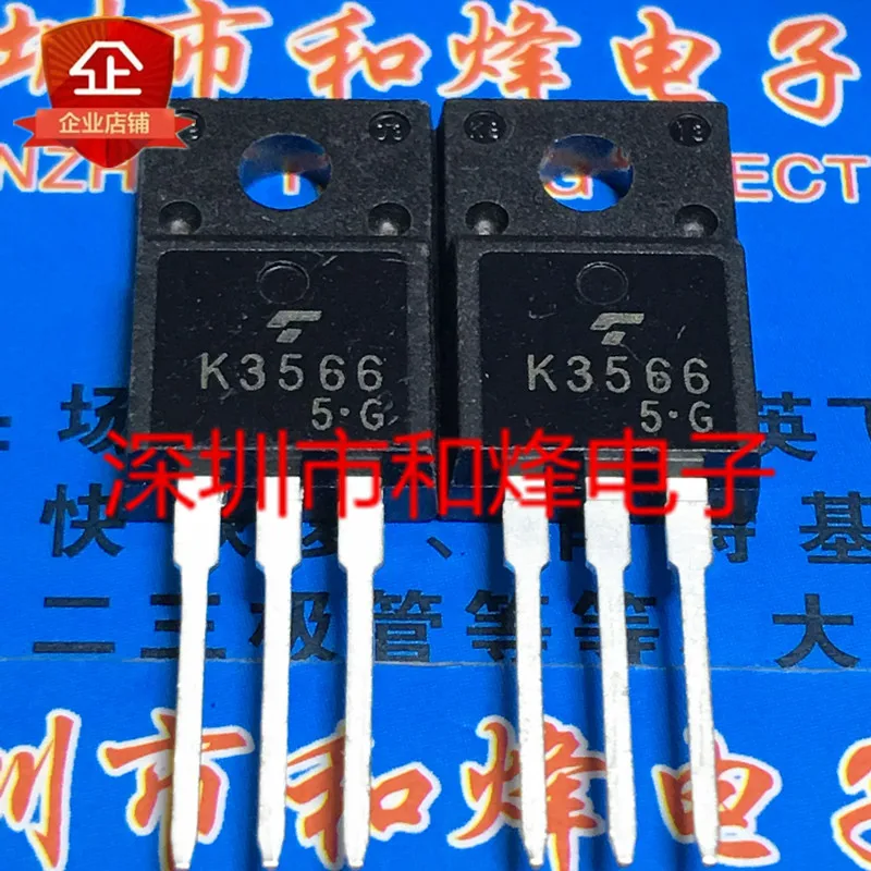 5PCS/Lot  2SK3566 K3566 ½ TO-220F 900V 2.5A