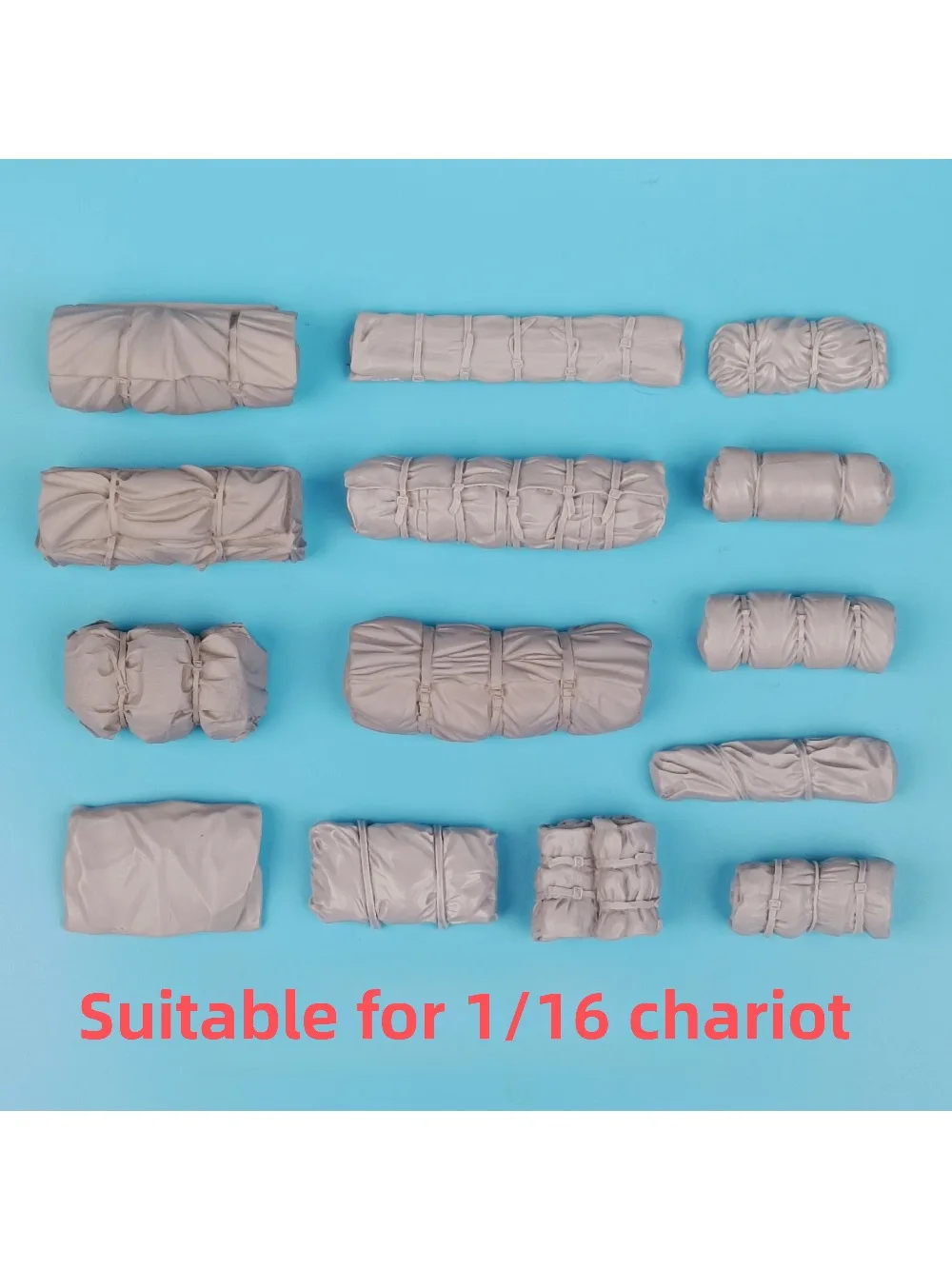 Kit d'assemblage de modèle en résine moulée 1/16, GK, accessoires de pile de réservoir, non peints, assemblage requis