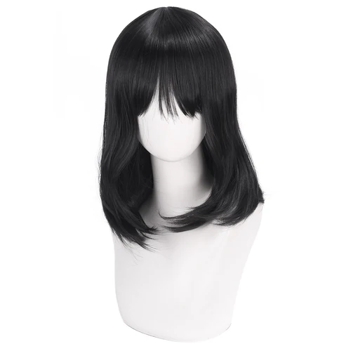 Imagen 2 del producto El artista de la peluca cosplay, como Qiao Ling, el agente de Cao Tai Time, tiene un peinado de flor de pera negra y una peluca de fibra sintética.