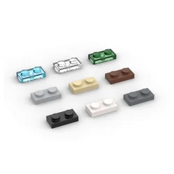 10 PCS 3023 Parts Plate 1x2 Building Blocks 100% Compatible DIY Bricks Toys
