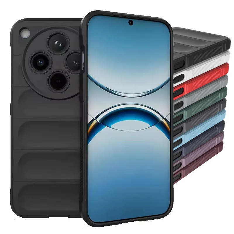 

Чехол для OPPO Find X8 Pro X7 Ultra X6 Pro, мягкий силиконовый противоударный защитный чехол против падения, Capa Fundas