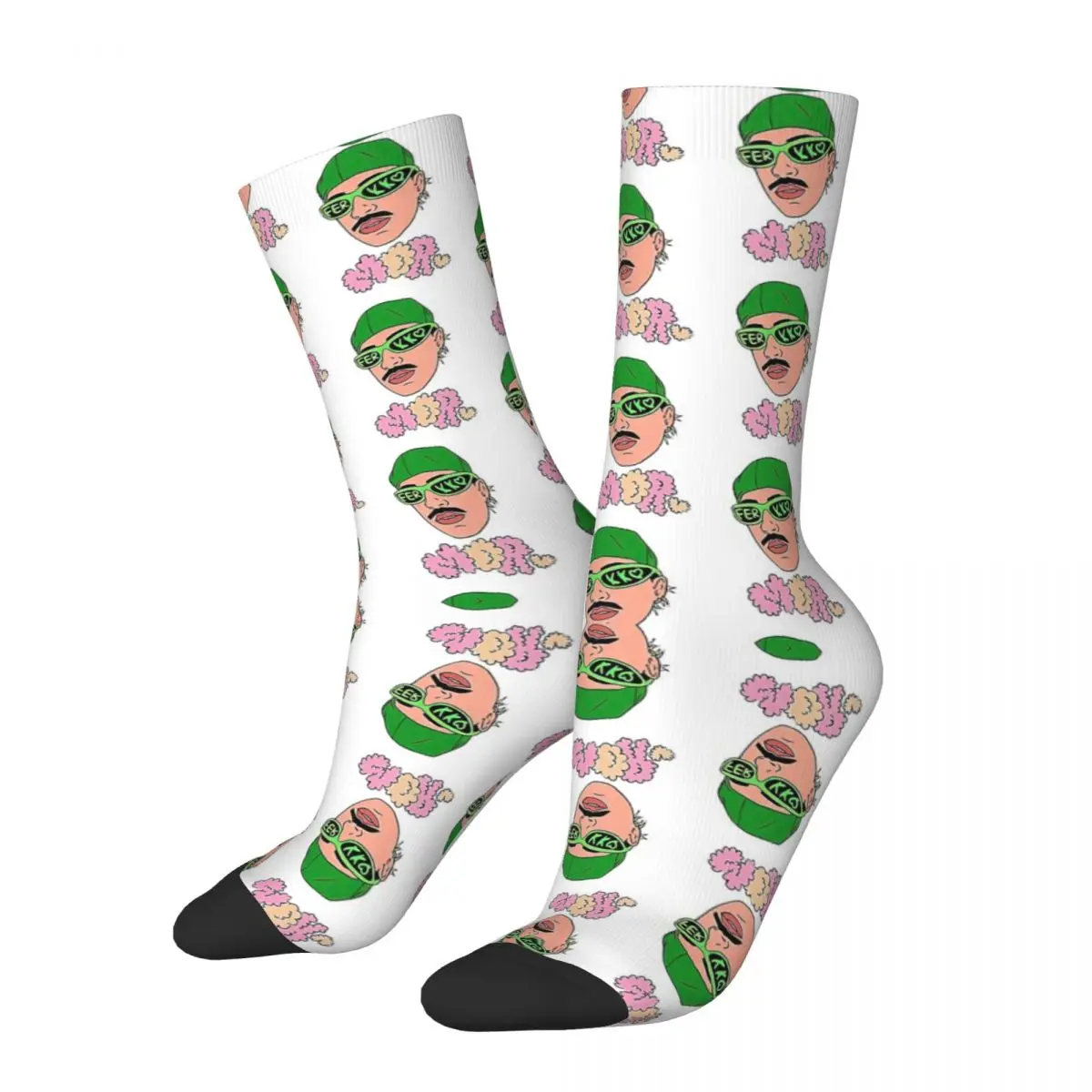 Ferxxo Feid Dress Socks Harajuku calze Super morbide calze lunghe per tutte le stagioni accessori per regali da donna da uomo