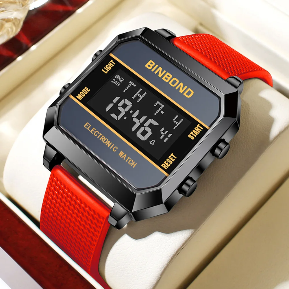 Men's Fashion Multifunctional Sports Watch Waterproof Electronic Clock Student Male Timepiece
