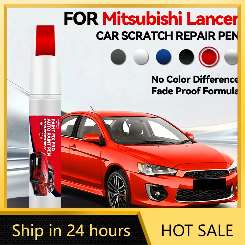 

Специальная ручка для ремонта автомобильной краски для Mitsubishi Lancer 1973-2017 гг., аксессуары для ремонта царапин на краске, серебристый A31, синий, черный X42 Wh