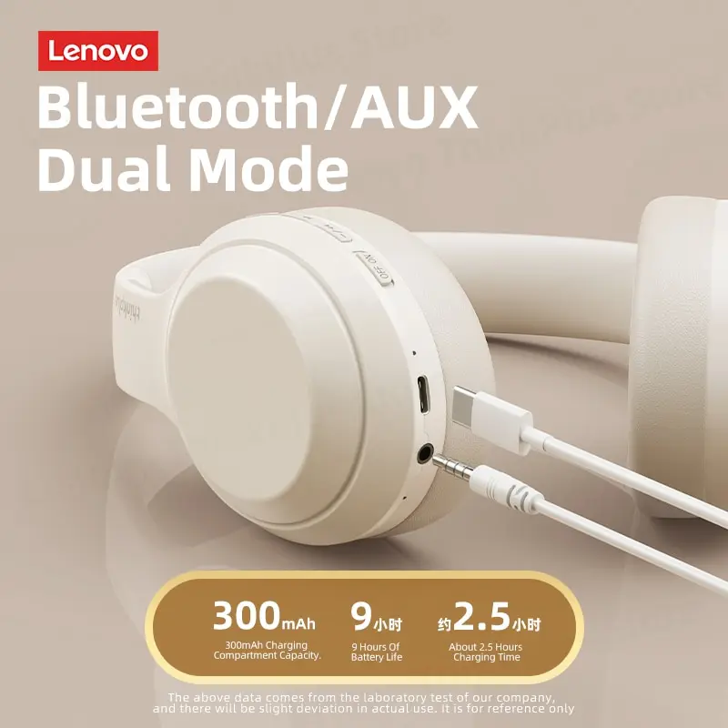 Lenovo Thinkplus TH10 TWS cuffie Stereo auricolari Bluetooth cuffie musicali con microfono per iPhone Mobile Sumsamg Android IOS