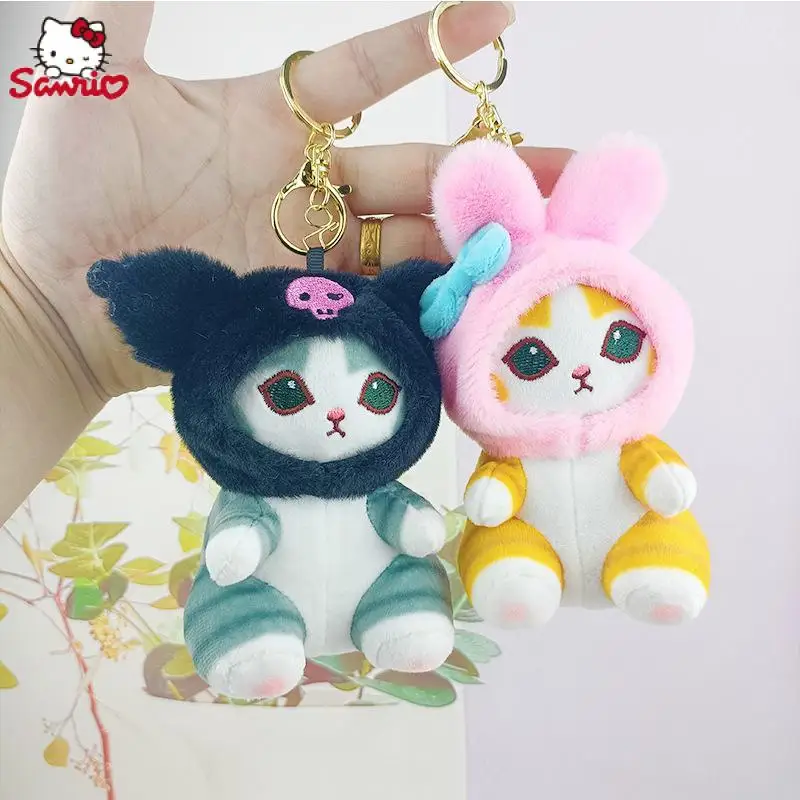 

Мультяшные милые плюшевые игрушки Sanrio Kawaii аниме Cinnamoroll Kuromi понравичо Косплей искусственная кожа Подвеска подарок для девочки