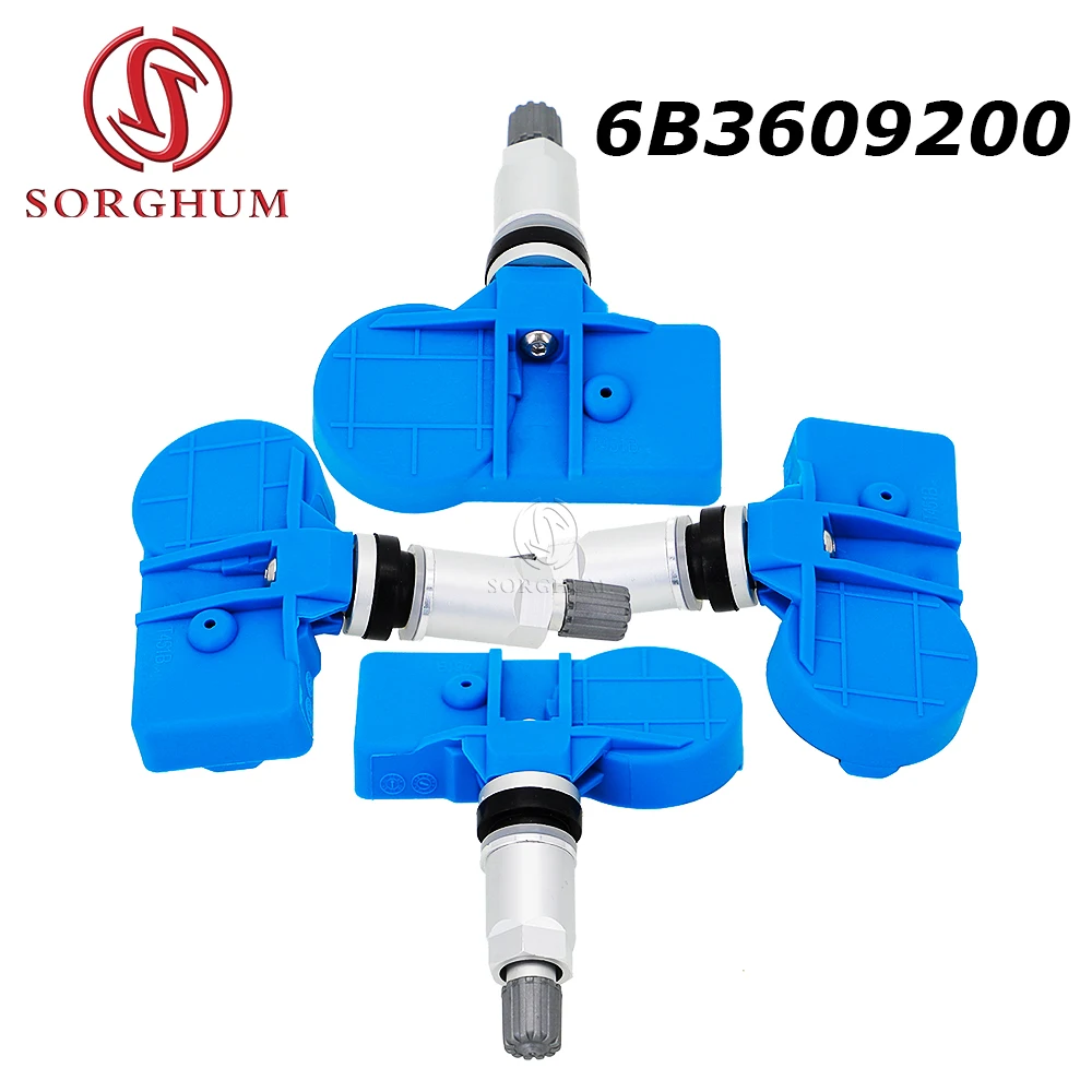 SORGHUM 6B3609200 Tire Pressure Sensor For BYD E5 G5 G6 S7 S3 Yuan Sirui Song Tang DM TPMS Monitoring System 433MHz