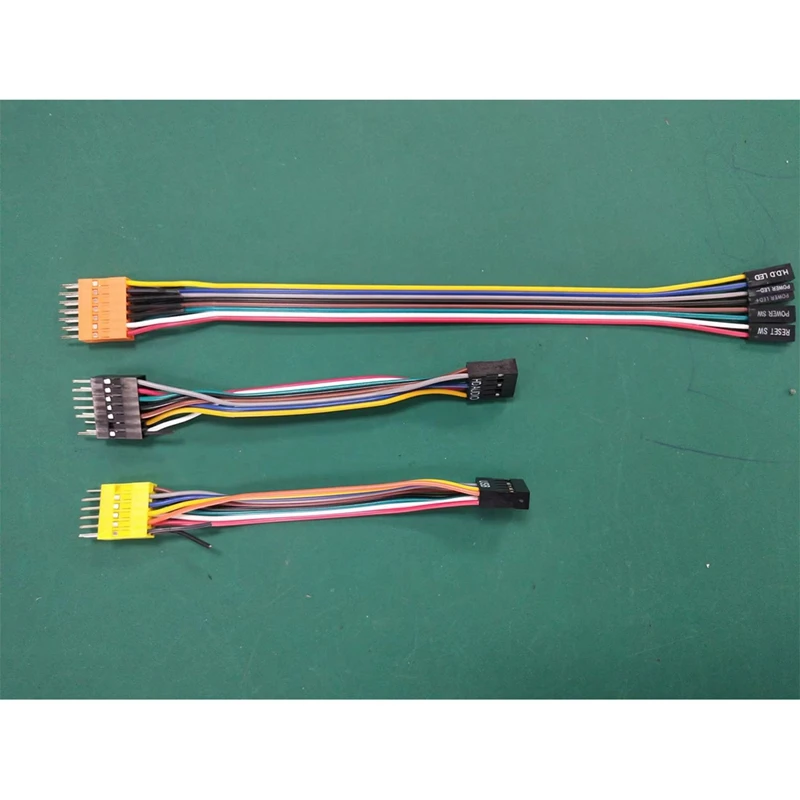 3Pcs/Set Suitable For Lenovo Chassis With Ordinary Motherboards Transfer Wiring Switch Cable USB Cable Audio Cable