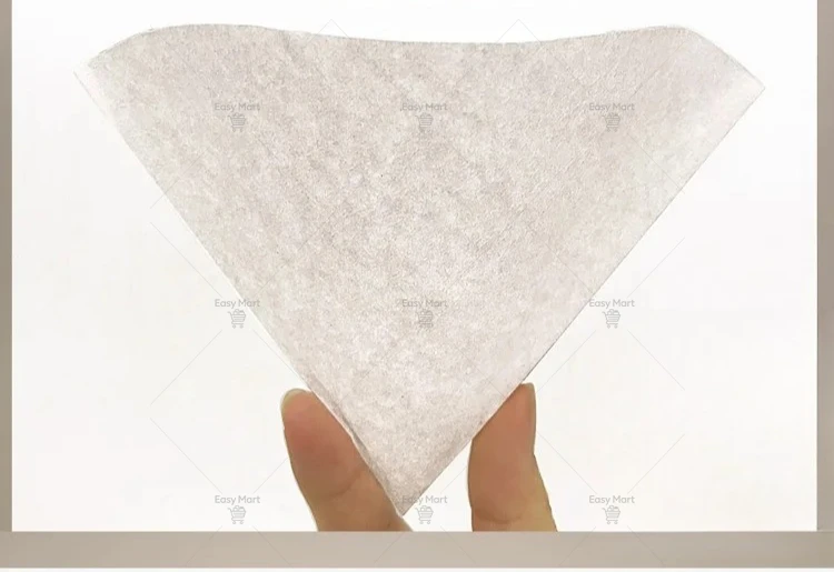 50 Hand Brewed Coffee Filter BagsCoffee Powder Filter PaperBags Drip Type Hand Brewed CoffeeFilter Paper Cone V01