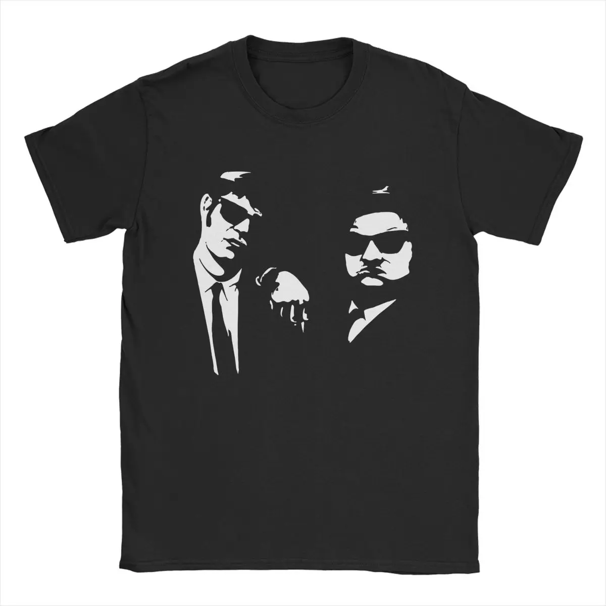 The Blues Brothers Men T Shirts Novelty Tee Shirt Short Sleeve O Neck T-Shirts 100% Cotton Printing Clothing