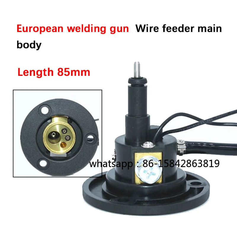 European Style Welding Gun Integrated Self-Shielding Welding Body 85mm Inverter Welding Machine Combination Base