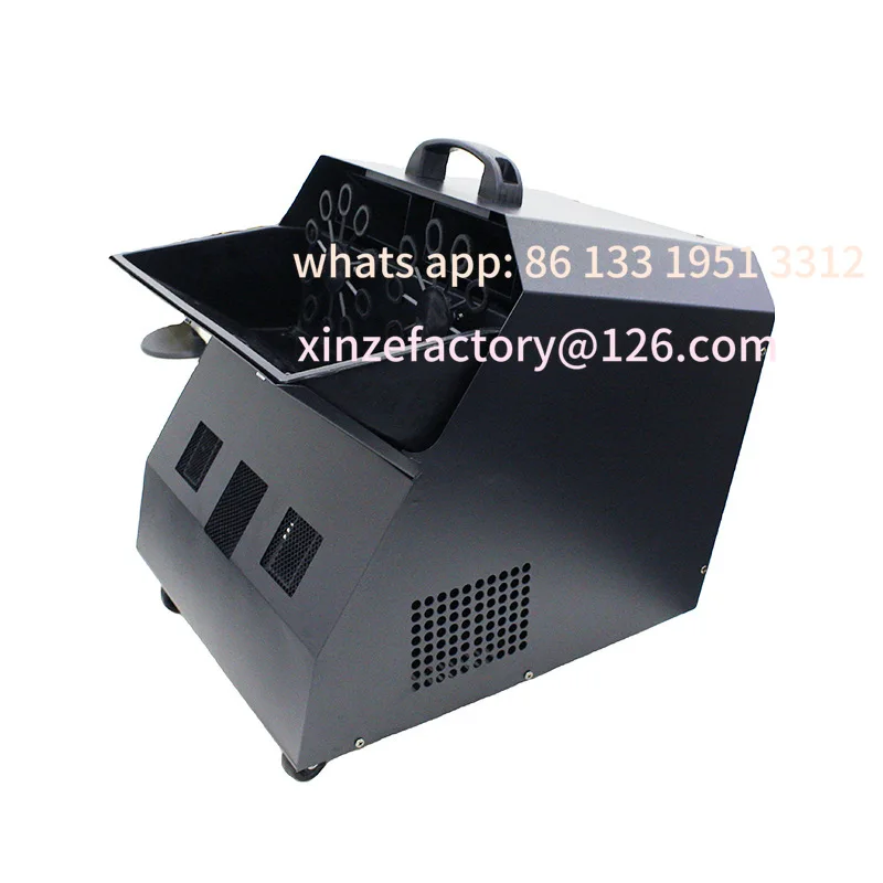 

Double-wheel stage bubble machine Large-scale high-power fully automatic performance activity bubble machine Remote control bubb