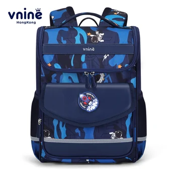 V. neun Grundschule Rucksack für Kinder Kinder Schult aschen Jungen blau Grundschule Rucksack Mädchen 10 Jahre Klasse 1 bis 4