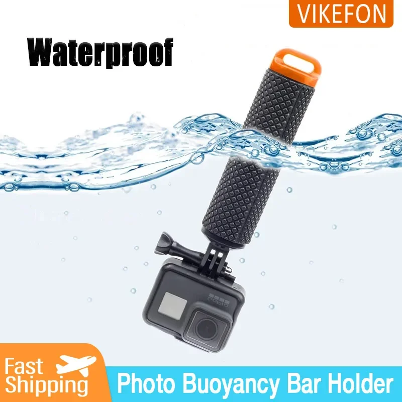 Sports Camera Buoyancy Rod Handle Holder for Gopro Hero 12 11 10 9 8 7 Xiaomi Yi SJ4000 DJI Osmo Float Handle Mount Accessories