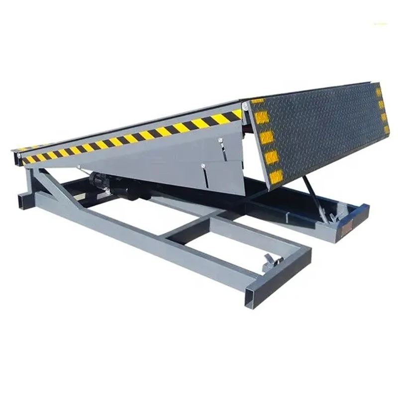 Rugged Steel Dock Plate Premium Quality Hydraulic Unloading Industrial Dock Leveler