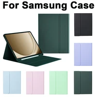 Para Samsung Galaxy Tab A9 Plus A8 10,5 funda Tab S10 S9FE 10,9 S7 S8 11 PLUS 12,4 13,1 A7 S6 Lite 10,4 Ultra 14,6 portalápices