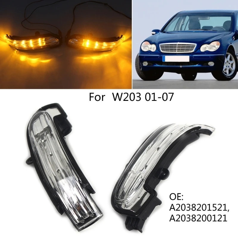 Car Light Side Marker Lamp Corner Light for W203 S203 C203 A2038201521 Dropshipping