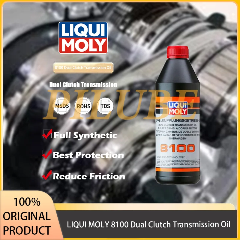 LIQUI MOLY 8100 Huile de transmission à double embrayage pour une changement en douceur et une maintenance de la transmission haute performance Produit original
