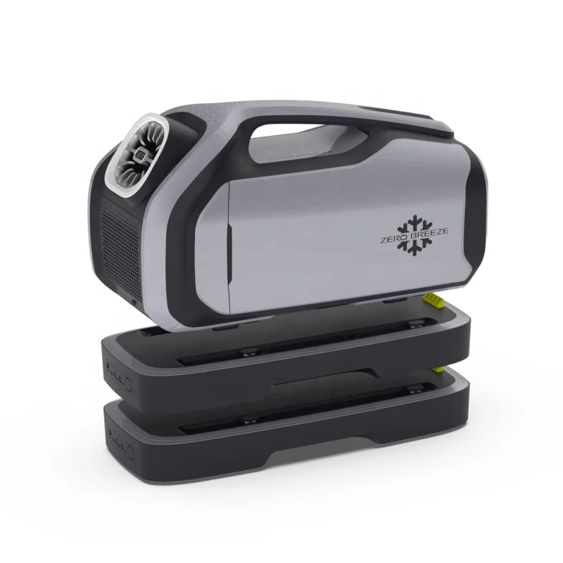 

Портативный кондиционер Zero Breeze Mark 2, питание от аккумулятора, 2300 БТЕ, 240 Вт, низкое энергопотребление, с выключением 24 В постоянного тока