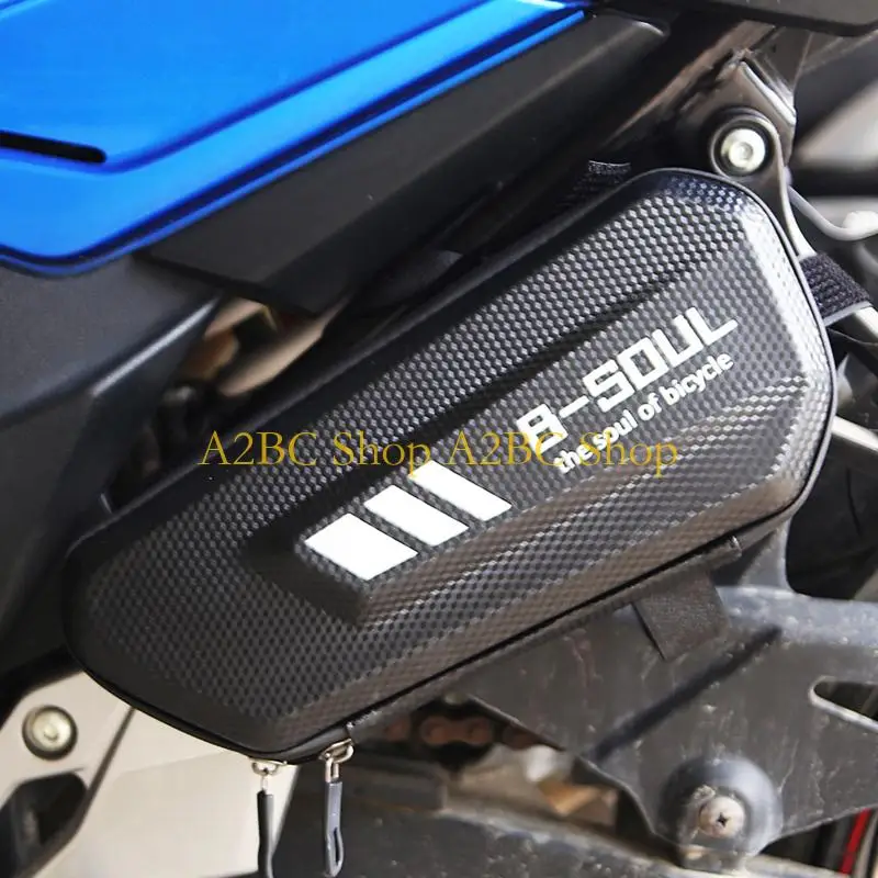 

A2BC 1 Pair Universal fit Motorcycle Pannier Bags Luggage Saddle Bags Side Storage Fork Travel Box