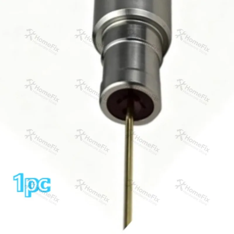 CNC EDM Drill Electrode Guide 6*8*30mm, Ruby Ceramic Punching Guide 0.15-3.0mm Silver Housing