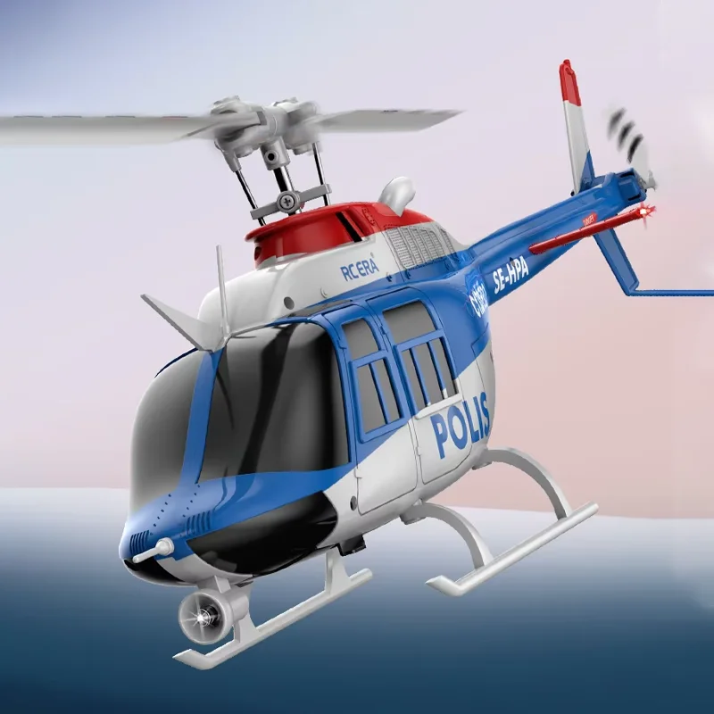

RHSKY Brushless C138 pro RC Helicopter 2025 Bell 206 Scale Model 6G Gyro Auto Hover Function Remote Control Toy for Ages 14+