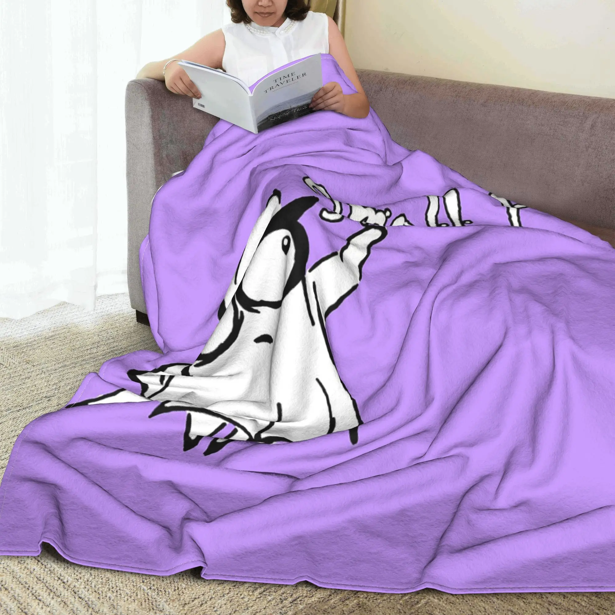 

That's a Personal Problem Ghost (White) Blankets Breathable Fleece Throw Blanket for Couch Bedding Office Throws Bedspread Quilt