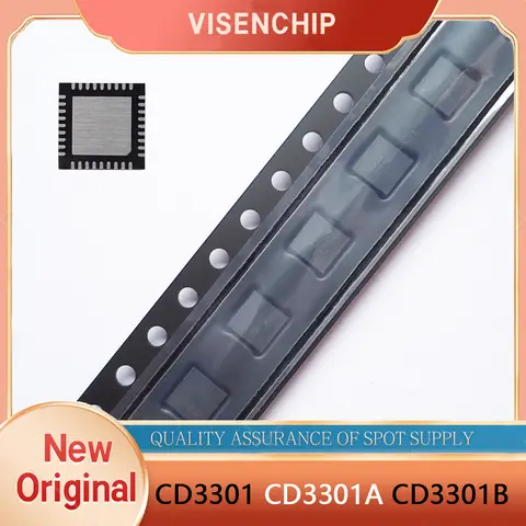 2pieces CD3301 CD3301A CD3301B CD3301RHHR CD3301ARHHR CD3301BRHHR QFN-36